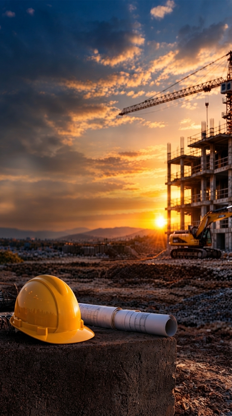 GVL İnşaat Şantiye Arka Plan Mobil